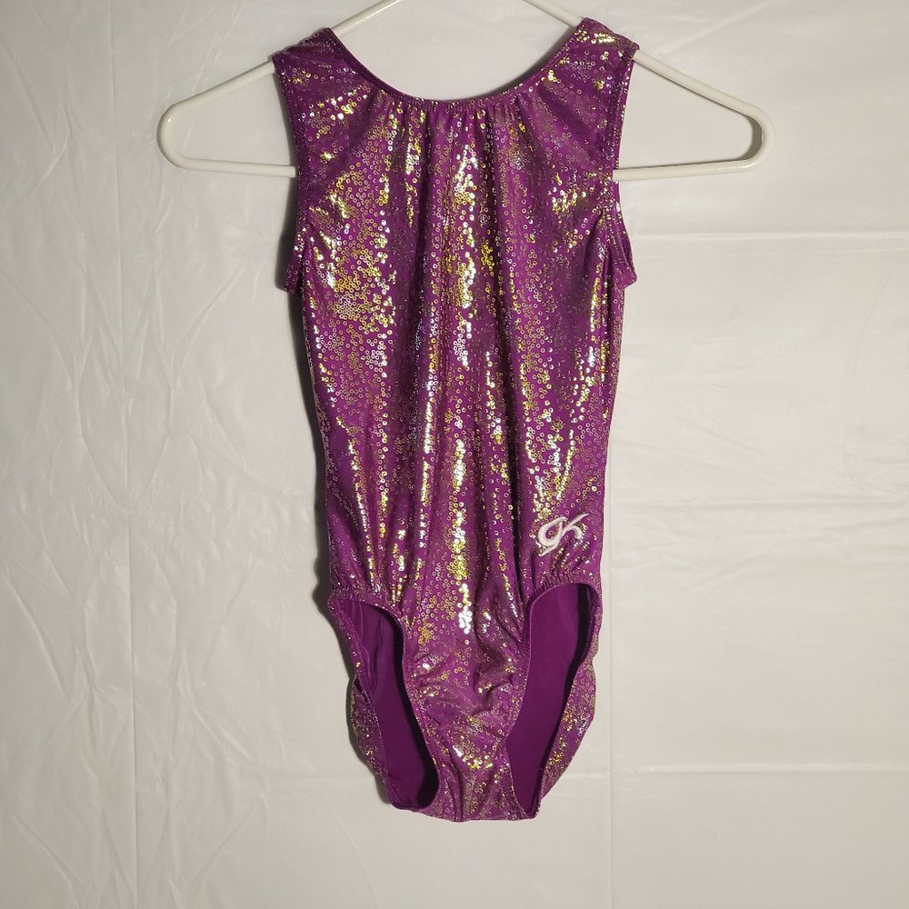 GIRL'S GK ELITE SPORTSWEAR GYMNASTICS XS LEOTARD